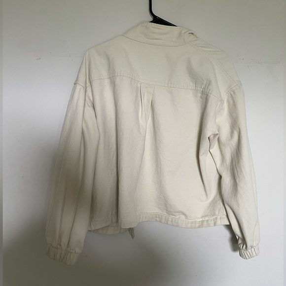 Floral Cream Bomber Jacket from Bohme - Picture 3 of 4